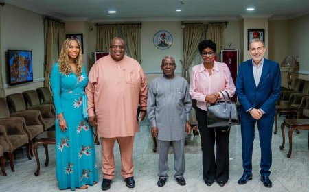 Governor Otti Pledges Support for Proposed Project to transform Abia into a Smart City