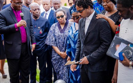 Governor Otti Attends the Burial of Legendary Musician and Actress, Mrs. Onyeka Onwenu