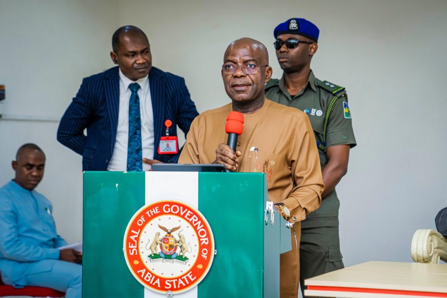 Governor Otti Reshuffle Cabinet, Redeploy Mike Akpara, Mathew Ekwuruibe