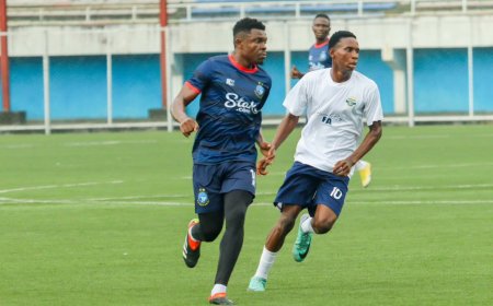 Enyimba FC thrash BurnaBoy Football Academy 8-0 in a friendly match