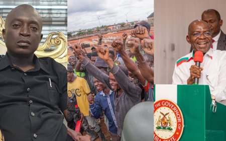“You’re Clearing The Mess Of The Past With So Much Ease” ~ De General Heralds Gov. Otti for Payment Of Salary Backlogs