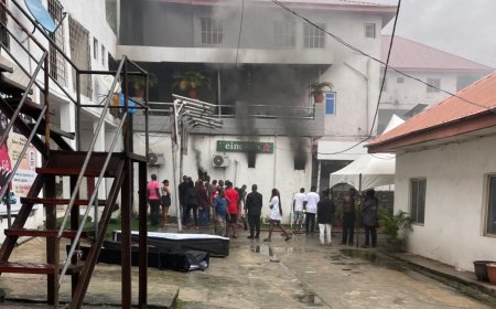 From Ashes to Rebirth: Lounge Owner in Abia recounts his losses due to Fire Outbreak in his Lounge to Coming Back Stronger