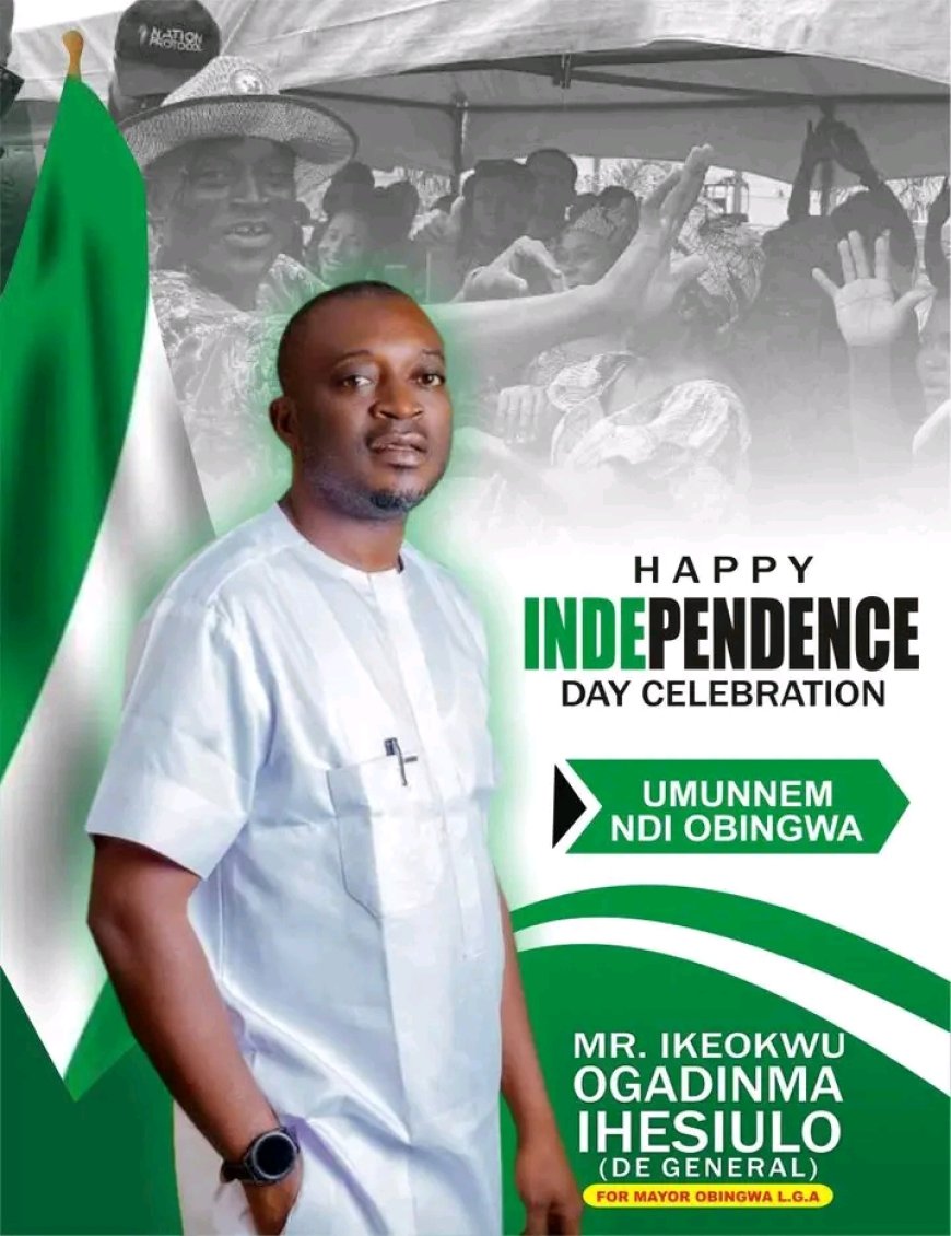 NIGERIA@64: De General Felicitates Ndi Obingwa On Independence Day Celebration