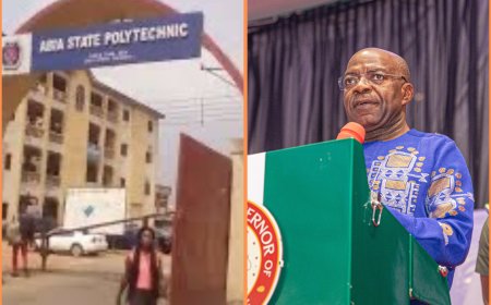 Governor Otti Renames Abia State Polytechnic After Late Ogbonnaya Onu