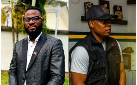 Miracle Felicitates With Uche Nwosu (Commander RRS Aba) On Birthday