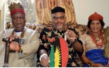 IPOB Leader, Nnamdi Kanu, Marks Five-Year Anniversary of Parents’ Deaths from DSS Detention
