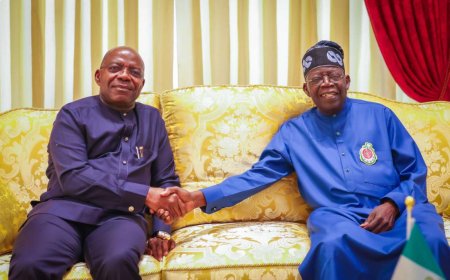 President Tinubu Commends Governor Alex Otti for Transformative Leadership in Abia State