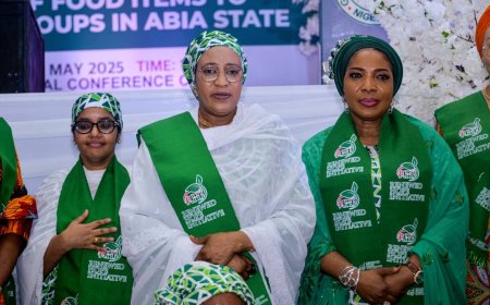 Mrs. Oluremi Tinubu Commences Distribution of Food Items in Abia State as Part of Renewed Hope Initiative – Gov. Otti Applauds Impact