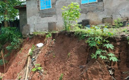 Erosion Threatens Royal Palace and Homes in Ebem Ohafia: Community Cries Out for Government Intervention