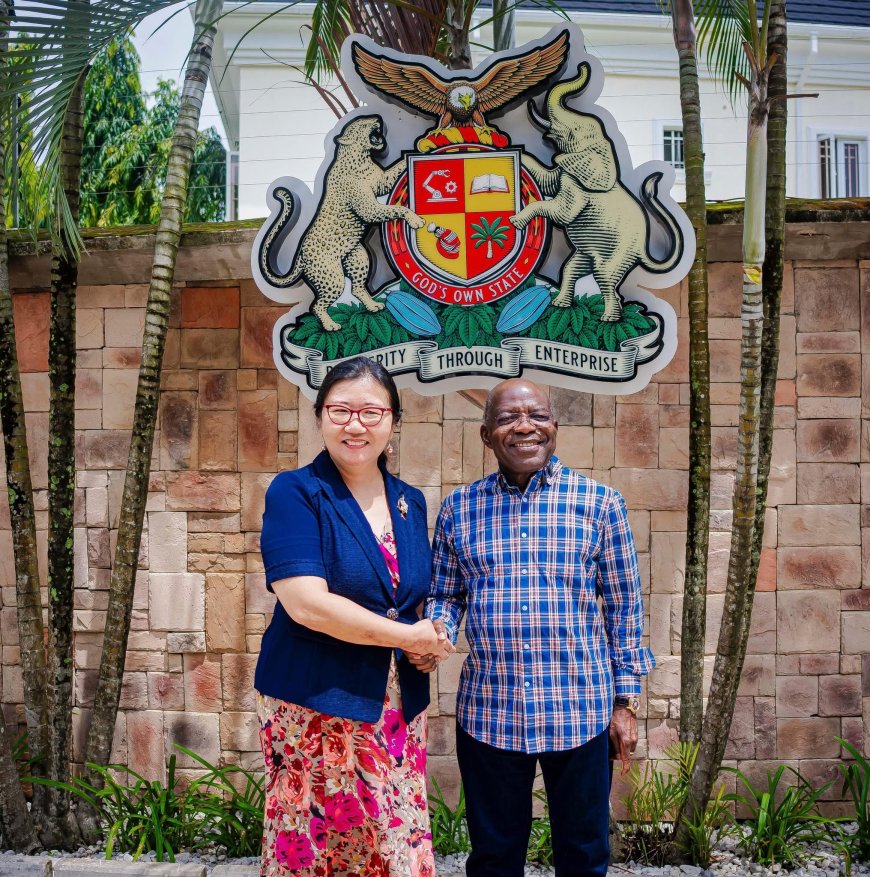 Gov. Alex Otti Seeks Stronger Ties with China, Criticizes CCECC Over Project Delays