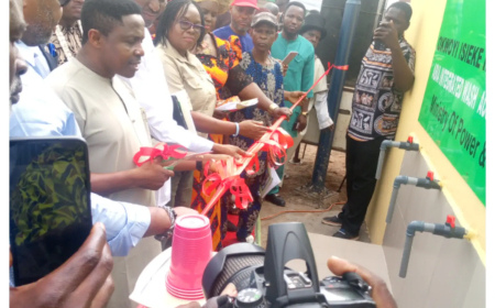 Abia State Government Commissions First-Ever Water Project in Okwoyi Ibeku After 130 Years