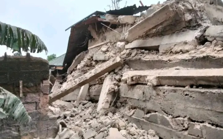 Building Collapse in Umuahia: Abia Government Confirms Injuries, Identifies Owner, Vows Sanctions on Erring Agric Beneficiaries