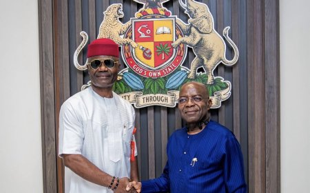 Governor Alex Otti Has Earned a Second Term — Former Deputy Governor Ude Oko Chukwu Declares After Closed-Door Meeting