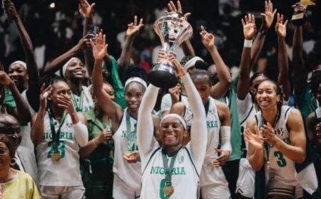 Ezinne Kalu, Ifunanya Okoro, and D’Tigress Honoured with National Awards and $100,000 After Historic AfroBasket Win