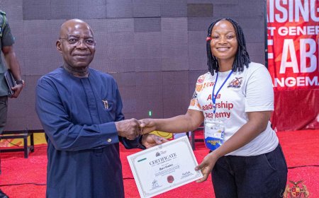 Gov. Otti Reiterates Commitment to Building Future Leaders as First Batch of Abia Leadership Academy Graduates