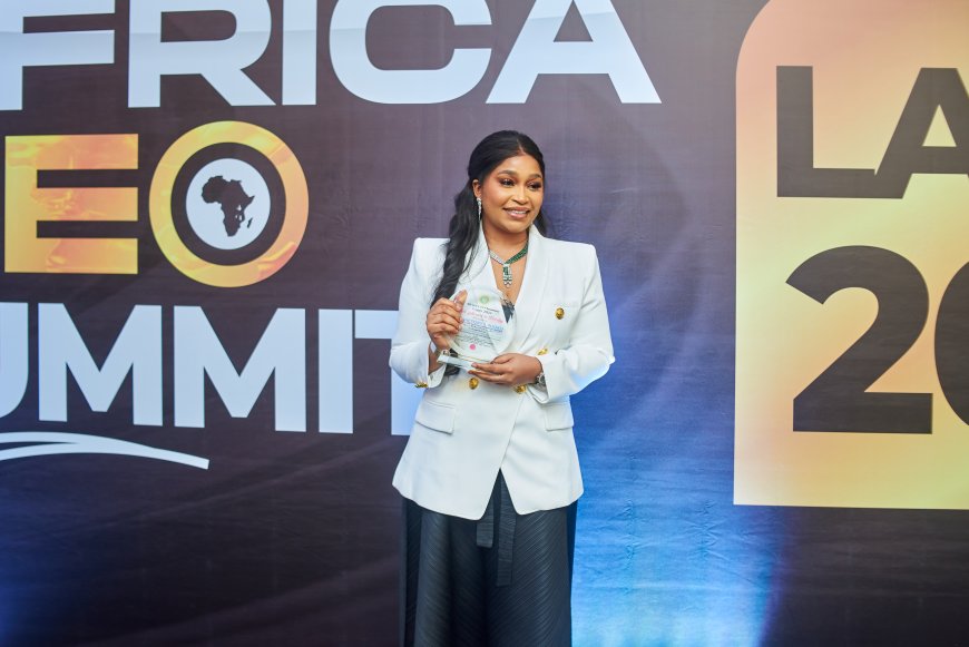 Abia-Born Dr Victory Njoku (Vickyheldan) Named Africa Innovative CEO 2025 at Africa CEO Summit
