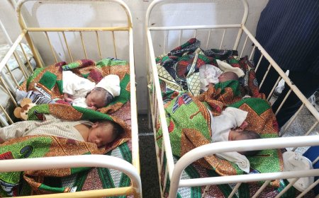 Mrs. Otti Celebrates Birth Of Quadruplets In Umuahia, Assures Family Of Support