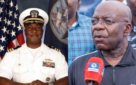 Governor Otti Applauds Abia-Born Commodore Kelechi Ndukwe on His Promotion as Squadron Commander in the US Navy