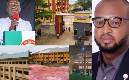 Ogbonnaya Onu Polytechnic Governing Council Chairman Hails Governor Otti’s Transformative Impact In the School.
