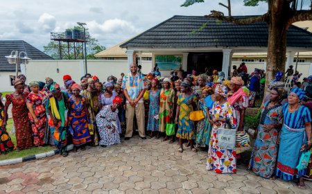 Anyaso Marks 45th Birthday With Widows In Bende, Shares Message Of Hope