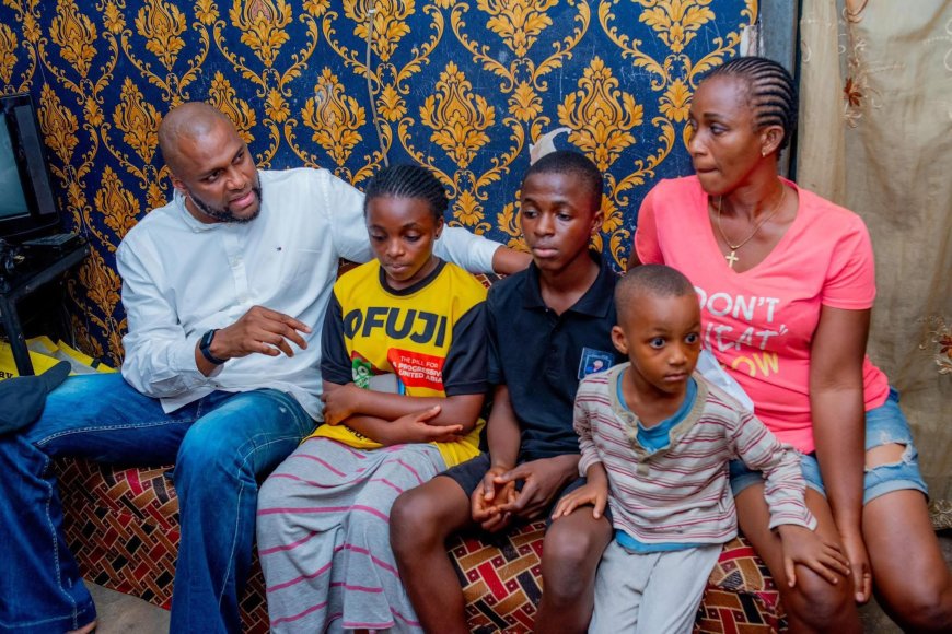 Chima Anyaso Gives Scholarship to Children of Late PDP Ward Chairman in Bende