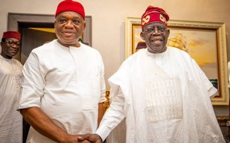 Kalu Bets Big on Tinubu, Warns Jonathan Against 2027 Comeback