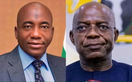 Court Allows Governor Otti to Serve ₦100bn Defamation Suit on Ex-Commissioner via Facebook and WhatsApp