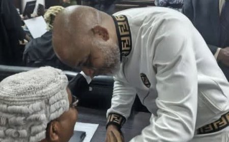 Nnamdi Kanu To Defend Himself As Lawyers Withdraw From His Trial