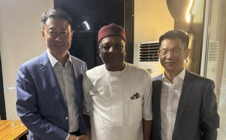 Senator Orji Uzor Kalu Hosts Chinese Ambassador, Strengthens Nigeria-China Relations