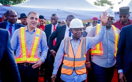 Gov. Otti Flags Off The Construction Of The 13.5km Ariam Usaka Ring Road, Promises More To Come.