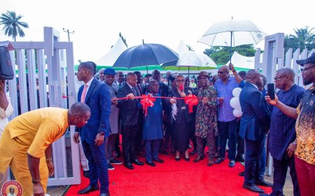 Gov. Otti Commissions Umueñe Court Complex, Reaffirms Commitment To Stronger Judiciary In Abia