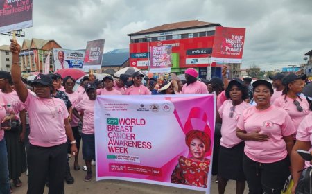 Mrs. Priscilla Otti Calls for Regular Screening and Sustained Advocacy as Abia Marks 2025 Breast Cancer Awareness Week