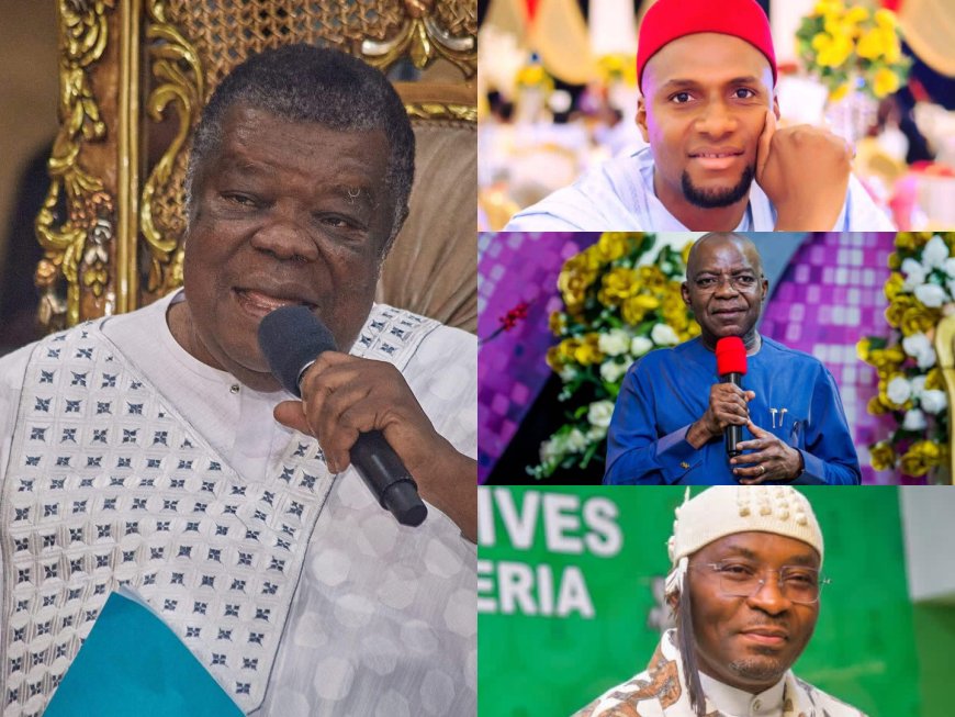 Governor Otti, Benjamin Kalu, and Chima Anyaso Pay Tribute to Late Rev. Dr. Uma Ukpai