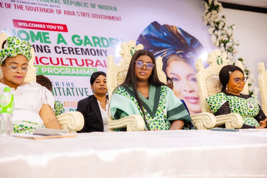 Mrs. Otti Praises Senator Oluremi Tinubu As She Champions Home Gardening For Food Security, Empowers Abia Women With Over ₦6.5 Million In Prizes