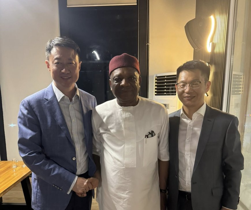 Senator Orji Uzor Kalu Hosts Chinese Ambassador, Strengthens Nigeria-China Relations