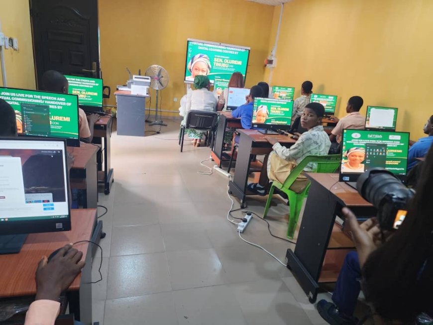 Wife Of The President Commissions Digital Learning Centre In Umuahia To Boost Digital Literacy Among Women And Youths