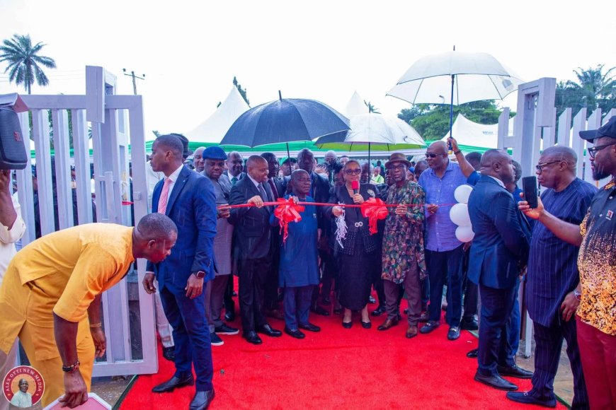Gov. Otti Commissions Umueñe Court Complex, Reaffirms Commitment To Stronger Judiciary In Abia