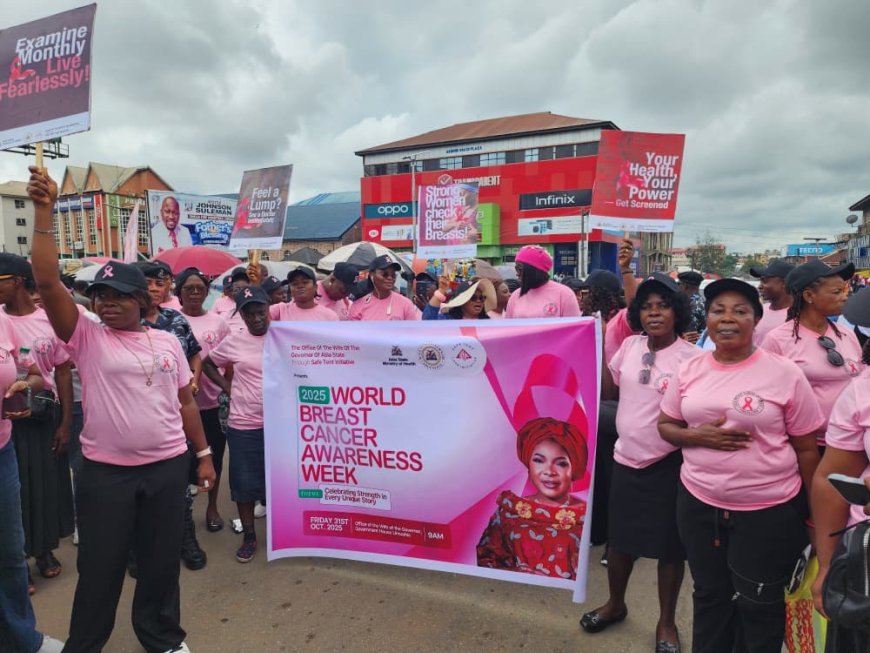 Mrs. Priscilla Otti Calls for Regular Screening and Sustained Advocacy as Abia Marks 2025 Breast Cancer Awareness Week